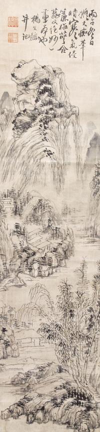 杨文骢 山水 立轴