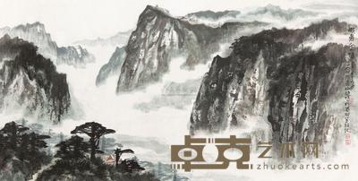 胡芳 山水 镜心 51×99.5cm