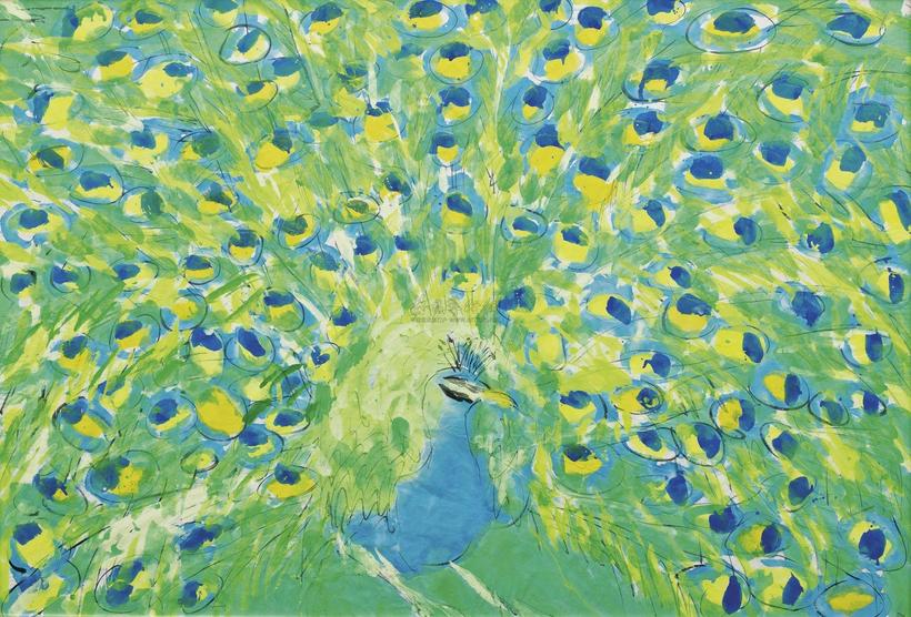 WALASSE TING PEACOCK