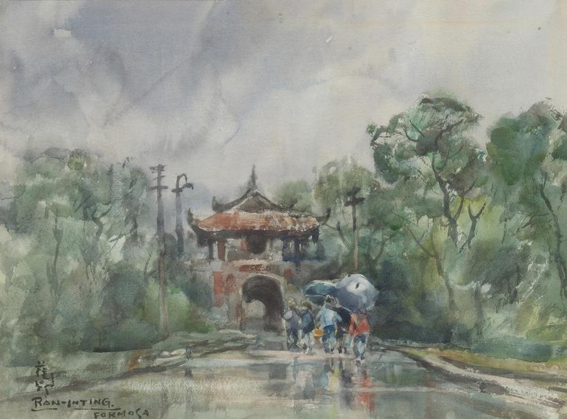 蓝荫鼎 WALKING IN THE RAIN