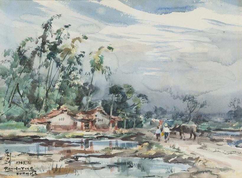 蓝荫鼎 VILLAGE SCENE