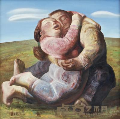宫立龙 MISS YOU 99.5×99cm