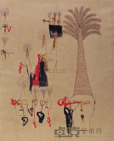 DADANG CHRISTANTO 1957年作 UNTITLED 136×111cm