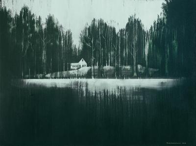 ANDY DEWANTORO 1974年作 FOREST UNKNOWN #4
