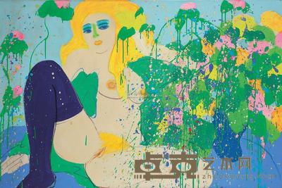 WALASSE TING CAN YOU CATCH A BUTTERFLY FOR ME？ 101.5×153cm