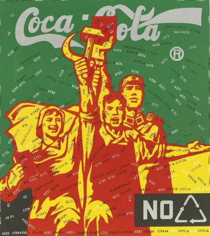 王广义 2006年作 大批判系列：可口可乐