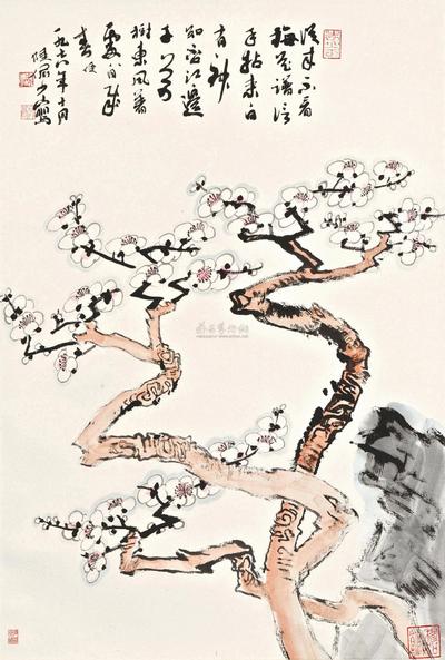 陆俨少 SPRING BLOSSOMS