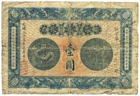 光绪三十三年（1907年）安徽裕皖官钱局壹圆