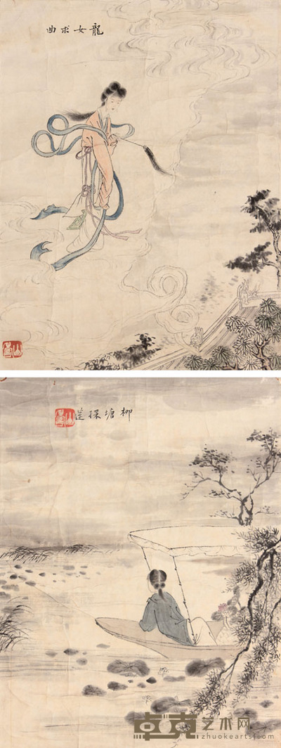 人物镜片 30×22×2