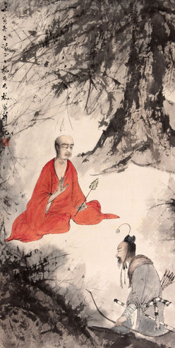 人物立轴