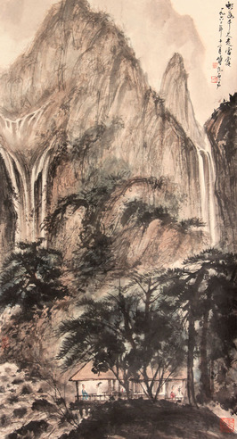 山水立轴