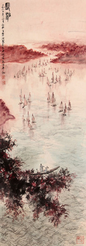 山水立轴