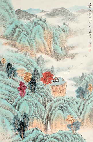 云居图镜框