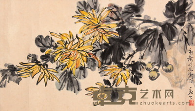 花卉镜片 29×51