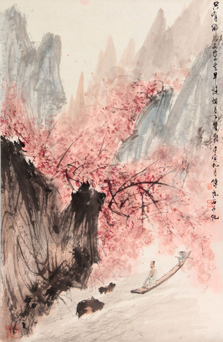 山水立轴