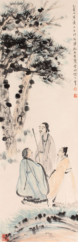 人物立轴