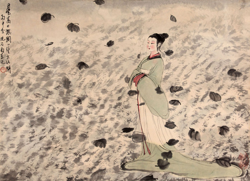 人物立轴