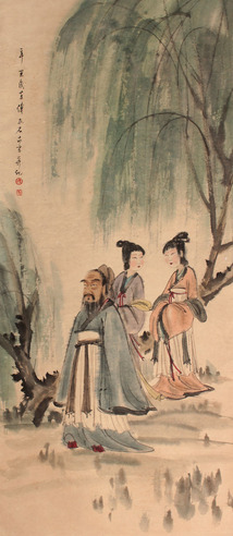 人物立轴