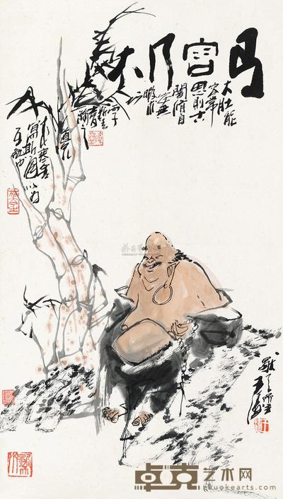 王涛 人物 镜片 80×46cm