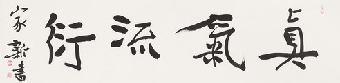 王家新 书法 镜片 纸本 