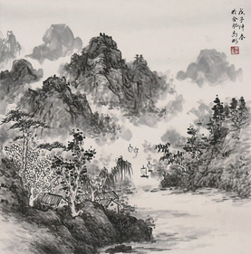 马彬　山水