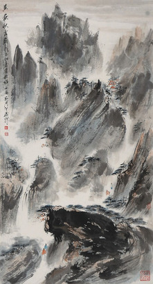 裴家同　山水