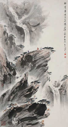 裴家同　山水