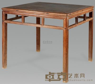 清 花梨明式方桌 96×96×87cm