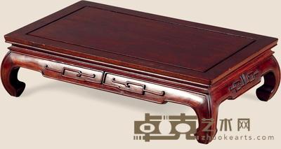 清 红木长方小桌 60×36×16cm