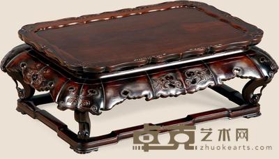 清 红木长方几 55×37×19cm