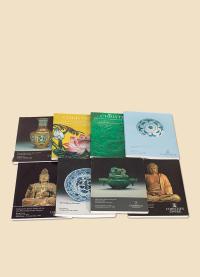 香港佳士得1980-1990年代 重要瓷器 艺术品拍卖图录八本