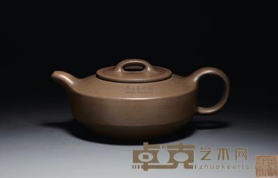 赵江华 扁石壶 