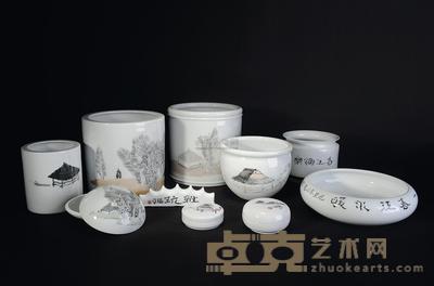 朱道平 文玩 （十件） 尺寸不一