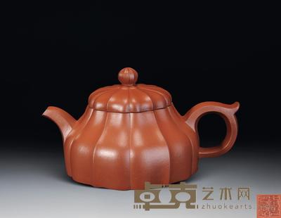 李碧芳 半菊壶 