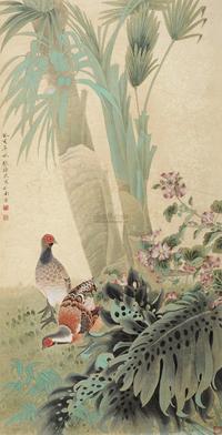 张德泉 癸亥（1983）年作 闲趣 镜片