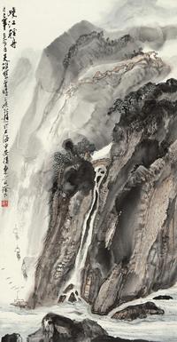 蔡天雄 峡江轻舟 镜片
