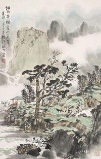 徐建明 细雨看山