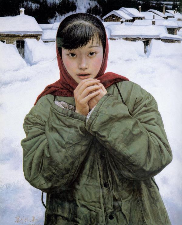 刘孔喜 2006年作 青春纪事之五—边疆雪