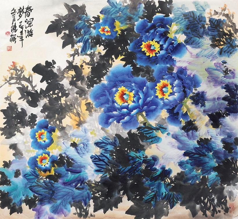 陈枫 春深游梦 托片