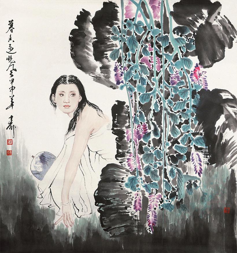 赵建成 暮香逐晚风 镜片