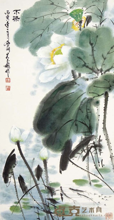 吴玉梅 不染 89×47 cm