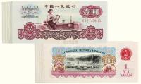 第三版人民币壹元·古币水印12张