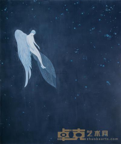 牟林童 2011年作 若叶 169×143cm