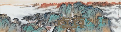 徐建明 晓峰松云图 48×179