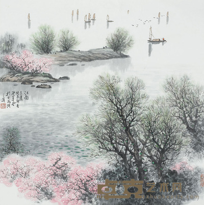 卢星堂 江南三月 68×68
