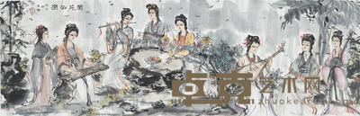 罗来瑛 阆苑仙乐 93×31