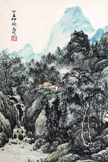 马彬 山水