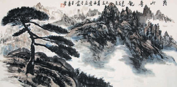 肖承震 山水