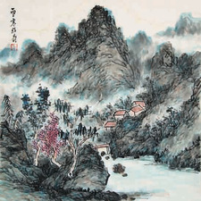 马彬 山水