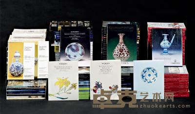 苏富比拍卖图录96册 香港苏富比二十周年纪念专刊1册 佳士得拍卖图录93册 共190册 